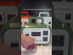 Estação de energia portátil de alta eficiência com Bluetooth para sistema de backup doméstico