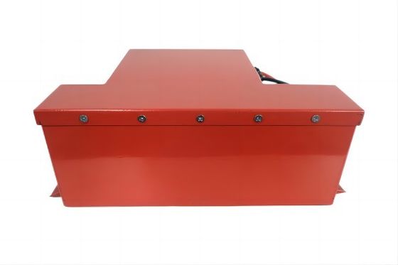 Estábulo vermelho prismático da bateria do lítio EV para o veículo logístico elétrico