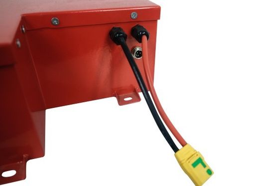 Estábulo vermelho prismático da bateria do lítio EV para o veículo logístico elétrico