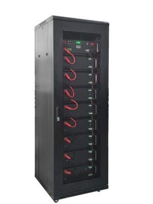 Armário de armazenamento de bateria de lítio UPS para hotel multiuso com display LCD
