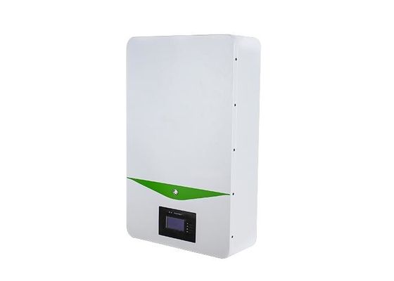 Exposição fixada na parede de Ion Battery Uninterruptible Commercial With LCD do lítio