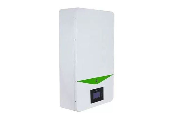 Bateria de lítio de armazenamento de energia comercial 100A com caixa de metal branco