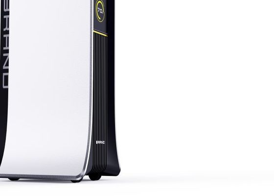 Central elétrica de energias solares 6000W exterior impermeável, fonte de alimentação móvel exterior de pouco peso