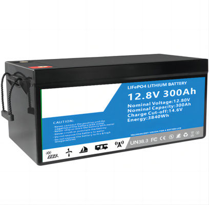Bateria de lítio recarregável multifuncional LifeP04 300AH para robô elétrico