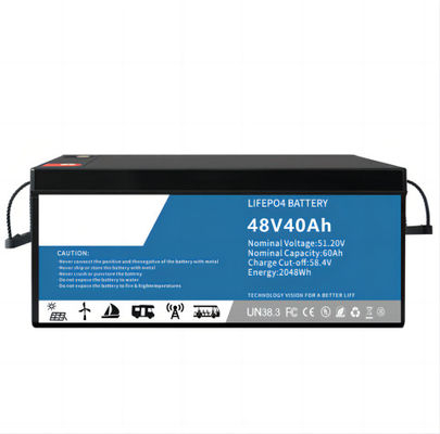 Bateria de lítio a favor do meio ambiente da substituição LifeP04 NIMH de SLA do de alta capacidade IP54 para o veículo de baixa velocidade elétrico