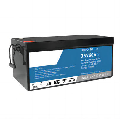 Bateria de cadeira de rodas elétrica prática BMS, bateria de íon de lítio 2160WH para carros EV
