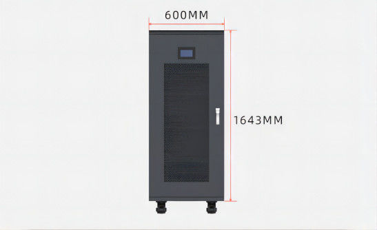 Bateria escolar de armazenamento de lítio 480V 50AH, células prismáticas de íon de lítio Bluetooth