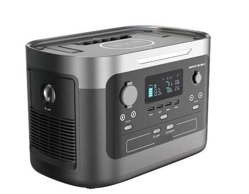 Central elétrica 1000W portátil impermeável, fonte exterior portátil dos poderes de emergência do CE