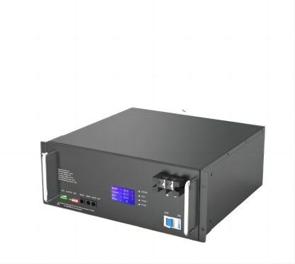Bateria de backup para veículo elétrico quadrada prática multiuso com casca preta fosca