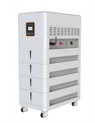 Bateria de lítio UPS LFP montada em rack trifásica 20,48 KWH para casa