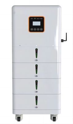 Bateria de lítio UPS LFP montada em rack trifásica 20,48 KWH para casa
