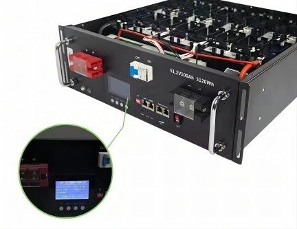Pilha de Ion Battery LFP do lítio de 16S3P 30KWH para o sistema híbrido do armazenamento de energia solar