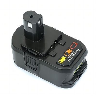 Bateria de carregamento prática da broca do ciclo profundo, 18V 4000 MAH Cordless Power Tool Battery