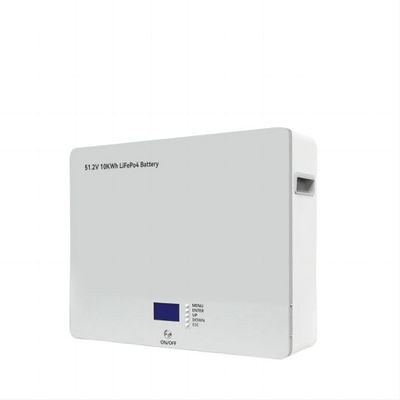 Bateria de íons de lítio montada na parede ciclo profundo vida útil de alta potênciaP04 10KWH