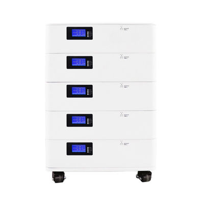 Bluetooth Inverter Solar de Três Fases Contato Seco LifePO4 Bateria 5KWH 10KWH Para Sistema de Armazenamento de Energia Solar