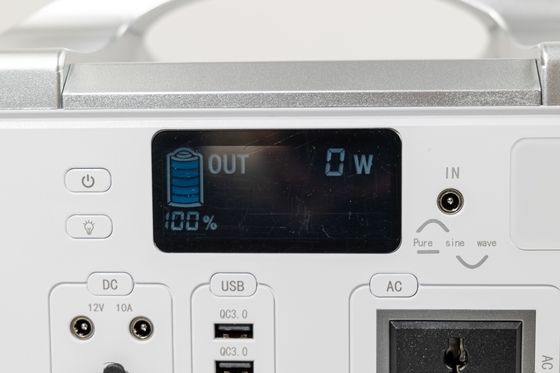 Sem efeito de memória Estação de energia portátil de onda sinusoidal pura com sistema de armazenamento de energia para casa aprovado pela ROHS