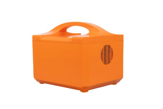 Bateria de fosfato de ferro de lítio com bateria à prova de fogo de 600W AC Outlet Recarga Estação de energia de reserva para abastecimento de drones