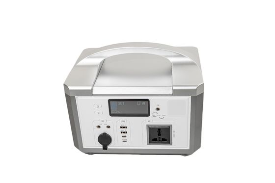 IP65 Fornecedor de energia portátil LifePO4 600WH Bateria Potência de saída até 1200W Gerador de energia solar para acampamento / uso doméstico
