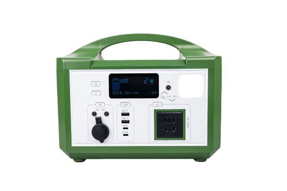 Carregamento Rápido MPPT Cotroller Solar 600W Potência Casca de Plástico Verde Gerador Solar Para Sistema de Backup ao Ar Livre