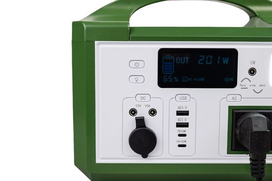 Sistema Solar de Peso Leve Fora da Rede DC AC 220V Central de Energia Solar Portátil Com CE/ROHS aprovada para energia de emergência