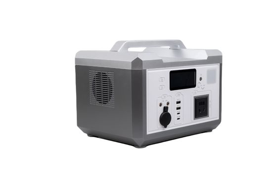 Silver Shell Ultra Output Power 600W EU Adaptador Banco de energia de carregamento com ecrã LCD Para acampar RV ao ar livre