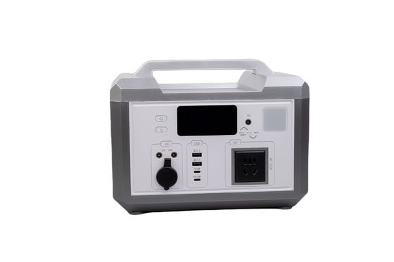 Silver Shell Ultra Output Power 600W EU Adaptador Banco de energia de carregamento com ecrã LCD Para acampar RV ao ar livre