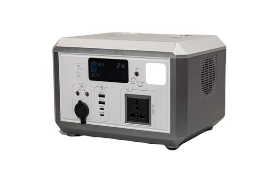 Interruptor de transferência gratuito tomadas de corrente alternada 600W carregamento fotovoltaico melhor estação de energia com luz SOS para alimentação de emergência