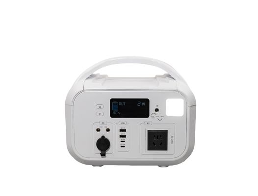 Lâmpada flash LED recarregável Lifepo4 cilíndrico com 3 tomadas AC Bateria Power Bank para smartphones