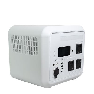 Recarga rápida portátil à prova de explosão em 3 horas Gerador solar portátil de 1500W com Bluetooth para acampamento ao ar livre