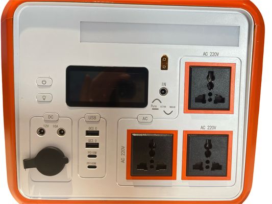 1152WH Ultra Grande Capacidade DC12V AC 110V ROHS Approvada Estação de Energia Portátil Com Painel Solar Para Alimentação UPS