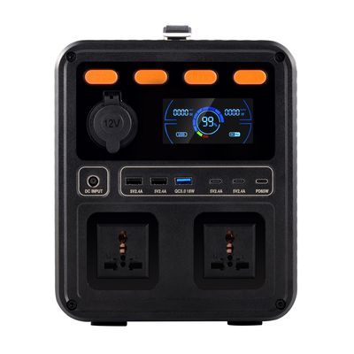 Longo período de vida útil (Pure Sine Wave DC13V AC Output Power Up To 1300W) Gerador de energia solar de emergência com aprovação CE/UL