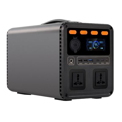 Recarga à prova d'água LifePO4 Bateria AC Frequência de um clique Conversão de 50HZ para 60HZ Estação de energia exterior Para acampamento