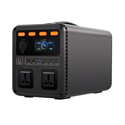 Estação de alimentação de energia de inversão bidirecional de onda senoidal pura de alta eficiência PV 400W com PD3.0 / Apple2.4A para backup UPS