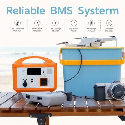 IP51 à prova d'água 600W AC 12V MPPT Controlador Solar Estação de Energia Solar Portátil Com Aprovação CE Para Mower/Excavadora Elétrica