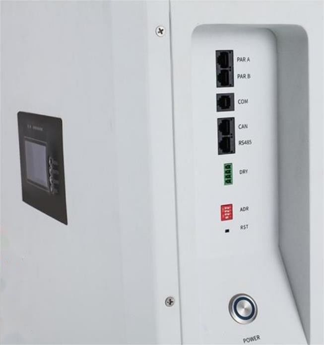 Bateria recarregável para uso doméstico Bateria de armazenamento Bateria de lítio 10.24KWH Com indicadores LCD Para armazenamento de baterias solares