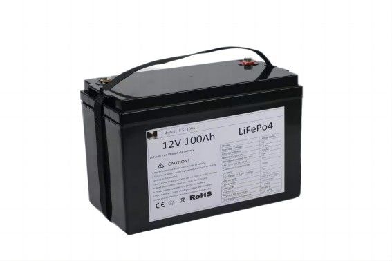 Ciclo mais longo, baixa resistência interna 1280WH, bateria de lítio doméstica LifeP04 com BMS para instrumentos de medição