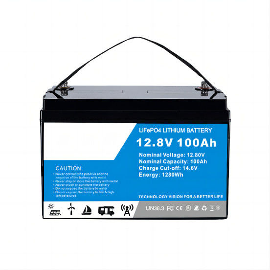 Lítio Ion Battery 100A do poder superior Lifep04 com a bicicleta de BMS For RV/Electric