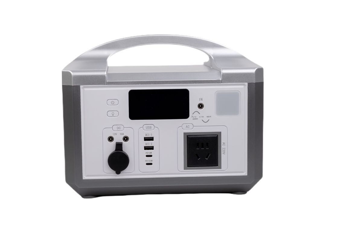 50HZ/60HZ AC Outlet Flash Peixe Gerador Solar Armazenamento de Energia Portátil Com Carregamento de Painel Solar Para Equipamentos de Escritório