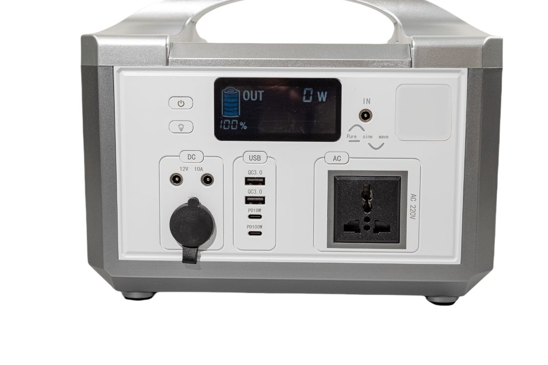 Sem efeito de memória Estação de energia portátil de onda sinusoidal pura com sistema de armazenamento de energia para casa aprovado pela ROHS