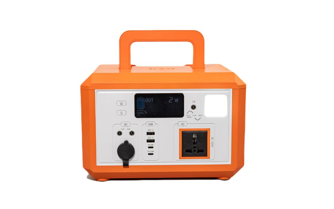 Recarregar LifePO4 3.2V15AH Bateria Alta densidade de energia 220V 110V Estação de energia portátil AC com LCD Para ferramentas elétricas