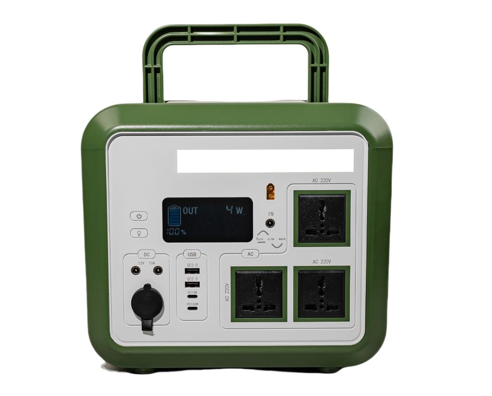 Gerador de energia portátil com bateria recarregável LFP de alto desempenho de até 3000W com painel solar portátil de 400W