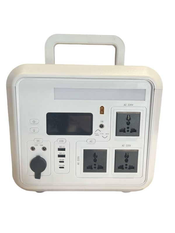 Sem Efeito de Memória 1500W Potência de Saída Tudo em Um Sistema Solar Estação de Energia Portable AC Com Luz LED Para RV Camping
