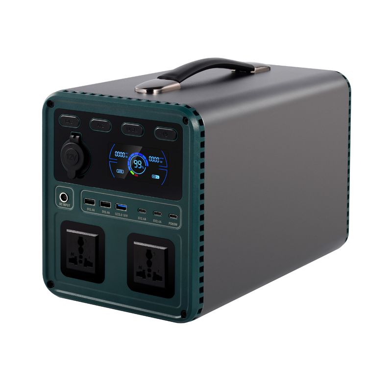 Alta eficiência AC 4 * 220V / 110V Bateria recarregável Lifepo4 com Bluetooth Wi-Fi Gerador de energia portátil para RV Camping