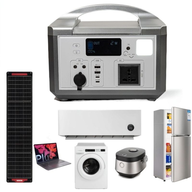 Alta densidade de energia DC12V 300W USB portátil Banco de energia Car Car carregador / carregador de painel solar MSDS aprovado para backup em casa